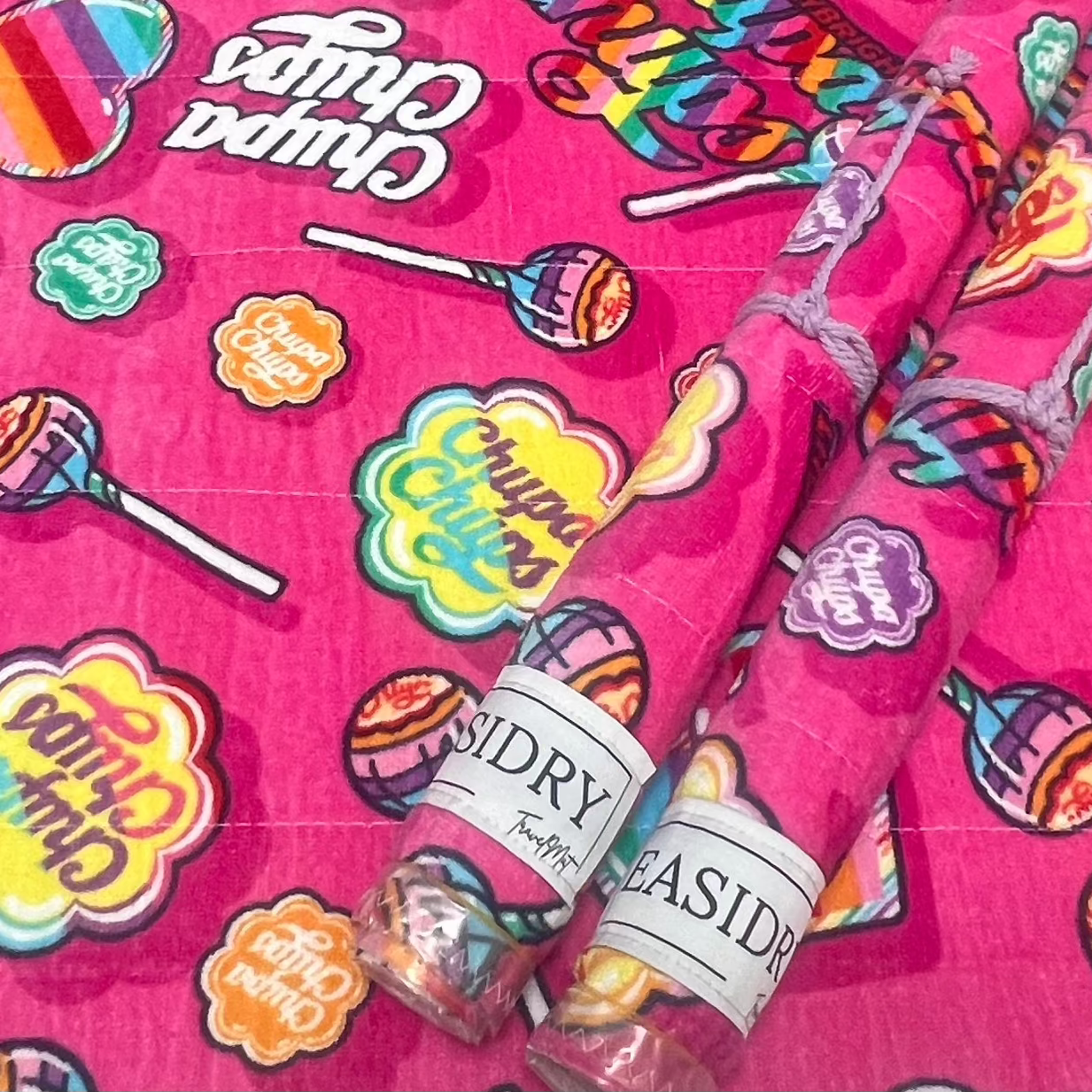 easidry travel mat for camping and public showers funky pink