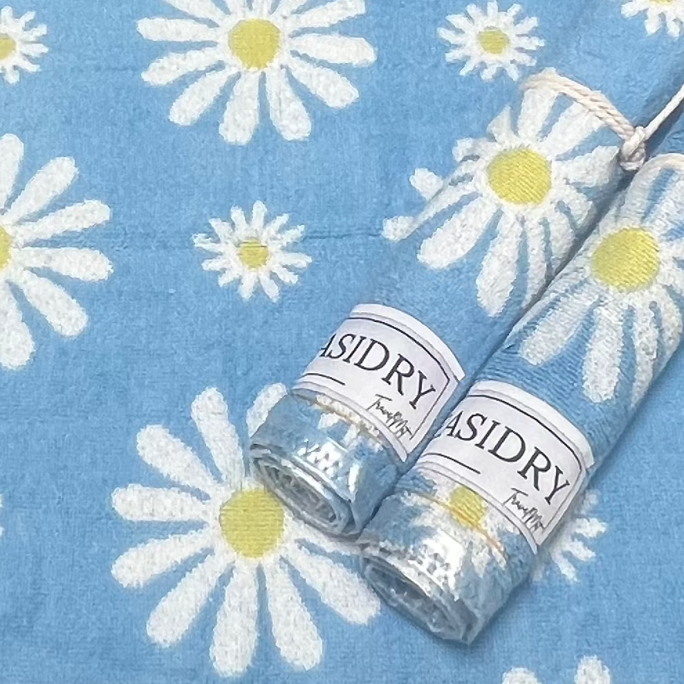 Blue Daisy Easidry travel mat camping caravan campervan showers